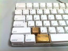 Gold Keyboard Keys Golden Key Golden Gold