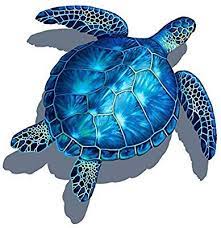 Sea Turtle Porcelain Swimming Pool Mosaic 26 Quot X 26 Quot With Shadow Blue Sea Turtle Art Turtle Painting Sea Turtle Painting