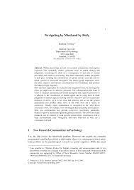 Module 2 & 3 lecture: Pdf Navigating By Mind And By Body