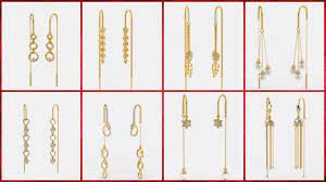 Awesome Gold Long Earrings Designs Collection Different Sui Dhaga Designs Idea Youtube Dhaga dhaga (zee music originals). awesome gold long earrings designs collection different sui dhaga designs idea