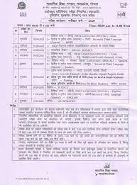 Mp Board 10th Time Table 2021 Out Exam Date 30 April 15 May Check Mpbse Time Table 2021 Class 10th According to sources, mpbse 10th time table 2021 is expected to release in the month of january 2021 tentatively. mp board 10th time table 2021 out