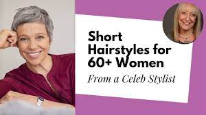Keep the hair thicker in volume at the back and let it thin out in front on both sides of the face. What Are The Best Short Hairstyles For Older Women Denise Mcadam Youtube