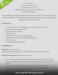 How To Write A Perfect Retail Resume Examples Included