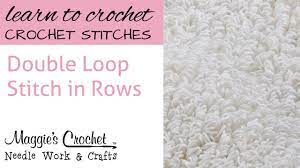 Knit a bunny cable knit stitch pattern with free knitting pattern + video tutorial by studio knit. Double Loop Stitch In Rows Youtube