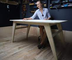 Get more photo about home decor related with by looking at photos gallery at the bottom of this page. Diy Modern Desk Made W 1 Sheet Of Plywood 8 Steps With Pictures Instructables