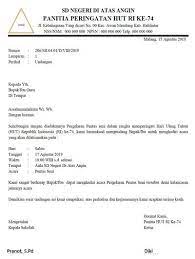 Surat dengan nama dan alamat pengirim tidak. Buatlah Surat Undangan Resmi Untuk Menghadiri Kegiatan Pentas Seni