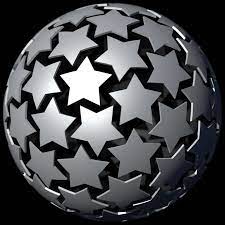 Star Packing Study Decorative Spheres Geodesic Sphere Polyhedron