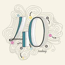 40th Birthday Card 40th Birthday Cards Happy 40th Birthday Birthday Cards