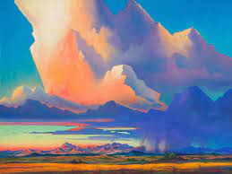 John Einerssen Canadian Artist Ascendancy Landscape Art Colorado Painting Landscape Paintings