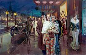 Southport For A Holiday In Wintertime By Fortunino Matania Italian Oil On Canvas Commission For A Travel Poster G Vintage Poster Art Art Uk Travel Posters