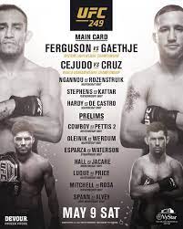 Ufc On Twitter Ufc Ufc Fight Card Ufc Boxing
