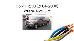 There's a 2005 factory ford wiring manual on ebay right now for the buy it now price of $5.99. Ford F150 Wiring Diagram 2004 2008 Youtube