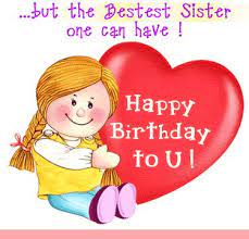 Happy Birthday Dear Sistah Birthday Wishes For Sister Birthday Wishes Quotes Happy Birthday Dear
