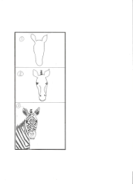 Zebra Steps Fill With Tangles Animal Art Projects Art Handouts Art Worksheets
