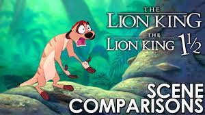 The lion king 1½ 2004. The Lion King 1994 And The Lion King 1 2004 Scene Comparisons Youtube