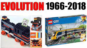 All Lego City Trains Evolution Lego City Train Lego City Lego Trains