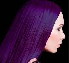 تفسير حلم صبغ الشعر في المنام لابن سيرين وابن شاهين موقع مصري Dark Purple Hair Manic Panic Hair Color Dyed Hair Purple