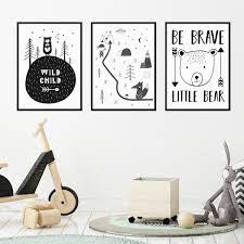 3er Set Kinderzimmer Poster No 24 30x40 Cm Schwarz Weiss Zeichnung Bar Indianer Typographie Photolini Bilderrahmen Fotowande Poster Und Geschenke Dann kombinieren sie ihr neues wandbild doch mit einem.