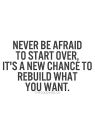 Never Be Afraid To Start Over Fabulous Quotes Inspirational Quotes Pictures Inspirational Quotes Motivation Funny Quotes