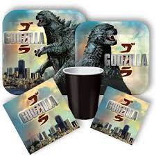 Godzilla Party Supplies Birthday Supplies Godzilla Party Godzilla Birthday Godzilla Birthday Party