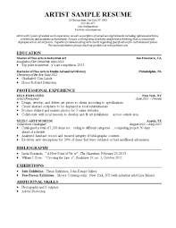 The Best Artist Resume Template Check More At Http Sktrnhorn Co Artist Resume Template Resume Template Free Resume Template Artist Resume