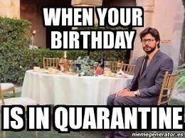 Pin On Birthday Quarantine