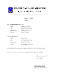 Contoh Surat Perjalanan Dinas Swasta