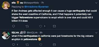 Yellowstone Volcano Will California Earthquake Trigger Eruption Usgs Responds To Fears Science News Express Co Uk