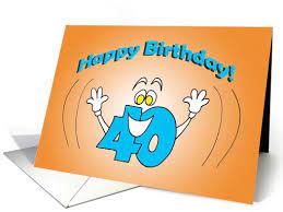 40th Birthday Not A Scary Number Card 40th Birthday Cards Birthday Cards For Her Funny Birthday Cards