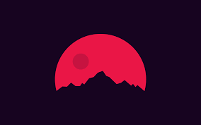 Mountains On Mars 2880x1800 Minimalist Wallpaper Abstract Wallpaper Minimal Wallpaper