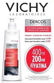 Vichy Dercos Energisant Shampoo 400ml Sac Dokulmesine Karsi Sampuan Sac Bilgi