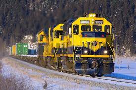 Locomotive Lights Alaska Railroad Locomotive Railroad Photography