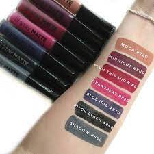 Rimmel London Stay Matte Liquid Lipstick Swatches Liquid Lipstick Swatches Rimmel Stay Matte Liquid Lip Color
