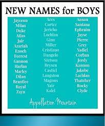 Cool New Names For Boys Unique Baby Boy Names Baby Names Baby Name Generator