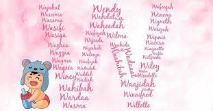 Baby Girl Names Starting With W Names Of Baby Girl Baby Girl Names Girl Names