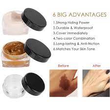 1 Takim Yara Izi Dovme Kapatici Gizleme Vitiligo Noktalar Dogum Lekeleri Su Gecirmez Yuz Goz Dudak Golge Makyaj Tabani Kozmetik Krem Duzeltici Dovme Aksesuarlari Aliexpress