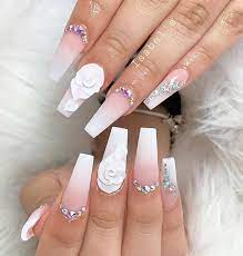 There are so many creative acrylic nail designs on the internet to choose from. 43 Chic Ways To Wear White Coffin Nails Stayglam