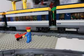 Lego City Passenger Train How To Modify With Jacobs Bogies 60197 A Tutorial Video To Modify This Lego Train To Be A Lego City Train Lego Trains Lego City