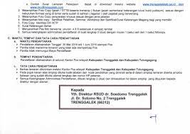 Ada info lowongan kerja di kabupaten / kota trenggalek pendidikan minimal sma jawa timur terbaru februari 2021. Lowongan Kerja Non Pns Di Rsud Kabupaten Trenggalek Jawa Timur Tahun 2016 Lowongan Kerja Indonesia