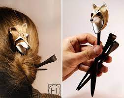 We Make Animal Hair Accessories From Wood Pet Hair Wood Jewelery Hair Accessories