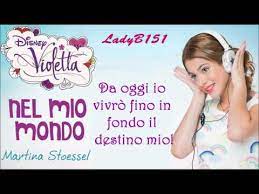 Y no voy a parar ni un segundo. Nel Mio Mondo Paroles Violetta Video Lyric Greatsong
