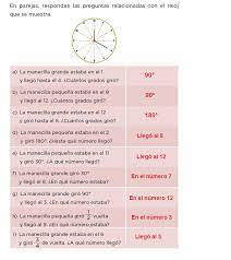 See more of libro de matematicas 6 grado contestado pagina 104 ala 110 on facebook. Dale Vueltas Al Reloj Bloque Ii Leccion 40 Apoyo Primaria