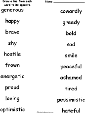 Opposites Enchantedlearning Com Definition of generous adjective from the oxford advanced learner's dictionary. opposites enchantedlearning com