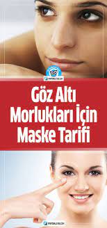 Goz Alti Morluklari Icin Maske Nasil Yapilir Faydali Bilgin Maskeler Dogal Cilt Cilt Bakimi