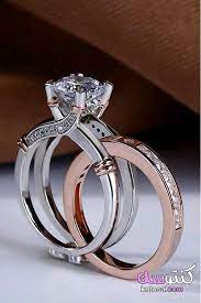 خواتم زواج للعروس اجدد موديلات خواتم زواج للعروس2020 Unique Engagement Rings Moonstone Engagement Ring Set Vintage Engagement Rings