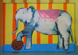Fun Art 4 Kids New Circus Elephants Kindergarten Art Projects Animal Art Projects Elephant Art
