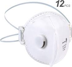 Andake N95 Respirator Face Mask Filtering Efficiency 99 99 9 12 Days Arrives N95 Ffp3 12 Pcs Face Mask Mask Dust Mask
