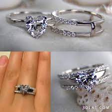 خواتم جديده لعروس 2013 خواتم خطوبه خواتم زواج بالصور Heart Wedding Rings Wedding Rings Engagement Wedding Rings