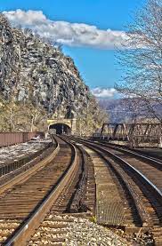 Harpers Ferry Tunnel Is A Photograph By Daniel Houghton Train Tunnel At Historic Harpers Ferry West Virginia So Train Pictures Train Tracks Scenic Railroads