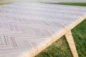 In this video i make a table top using the end grain of some scraps and offcuts of plywood. Diy Modern Plywood Coffee Table Herringbone Top Oso Diy Plywood Coffee Table Plywood Furniture Plans Plywood Table